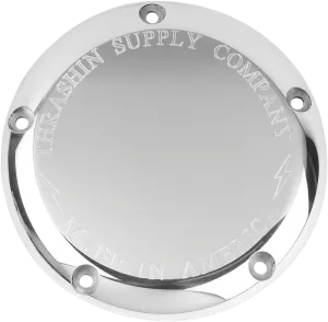 1107-0586 - THRASHIN SUPPLY CO. Derby Cover - Polished - Classic TSC-3010-2
