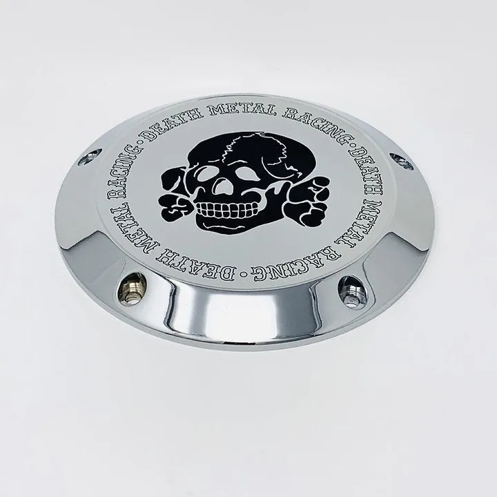 2019-UP Softail Derby Covers 6 different Designs, Black or Chrome 3 or 5 Hole