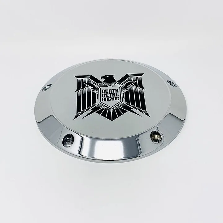 2019-UP Softail Derby Covers 6 different Designs, Black or Chrome 3 or 5 Hole