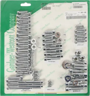2401-0282 - GARDNER-WESTCOTT Motor Bolt Set - '07-'17 Softail P-96-76