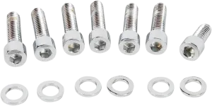 2401-0303 - GARDNER-WESTCOTT Transmission Cover Bolt Set - Polished P-88-39