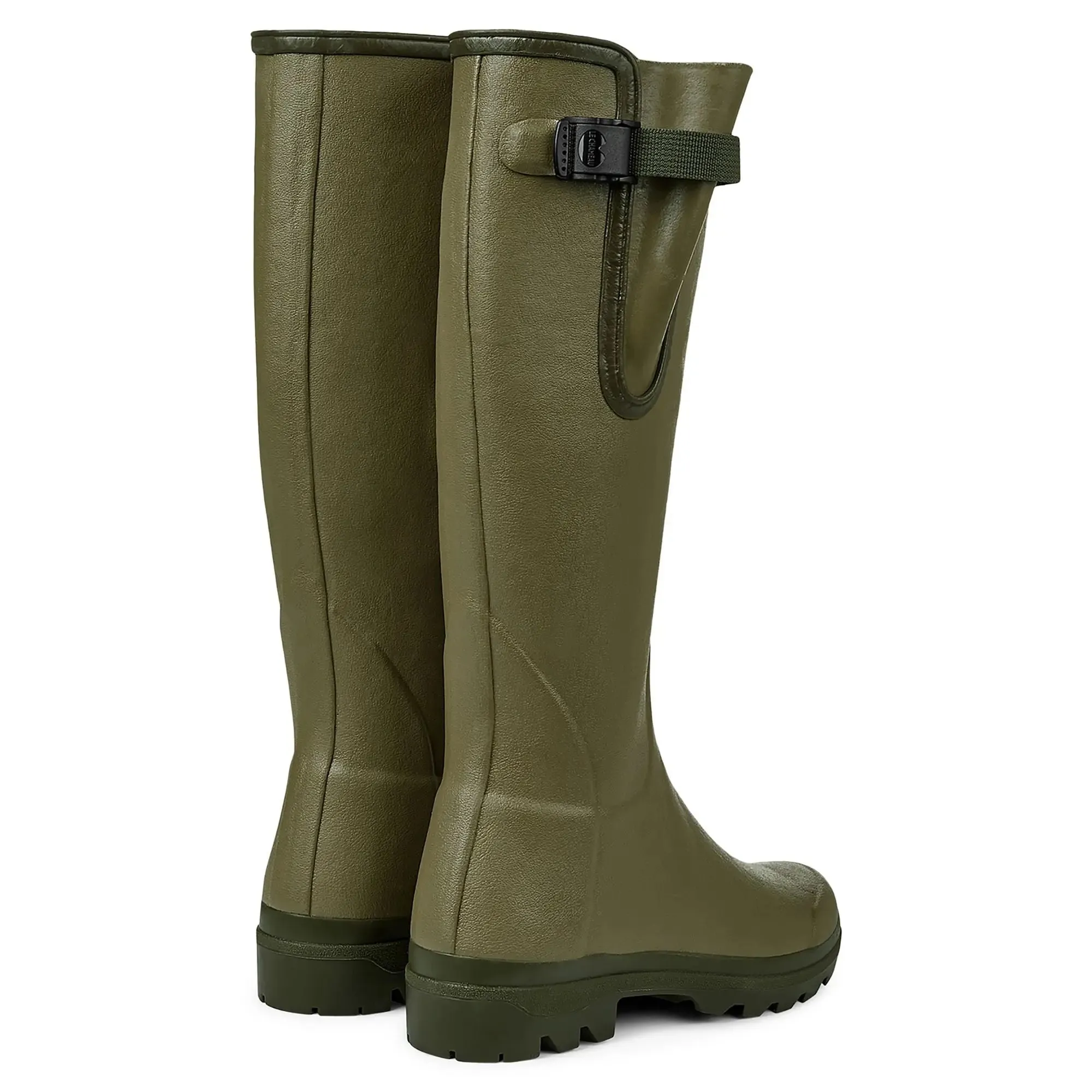 30% OFF LE CHAMEAU Vierzon Boots - Ladies Jersey Lined - Iconic Green UK 7