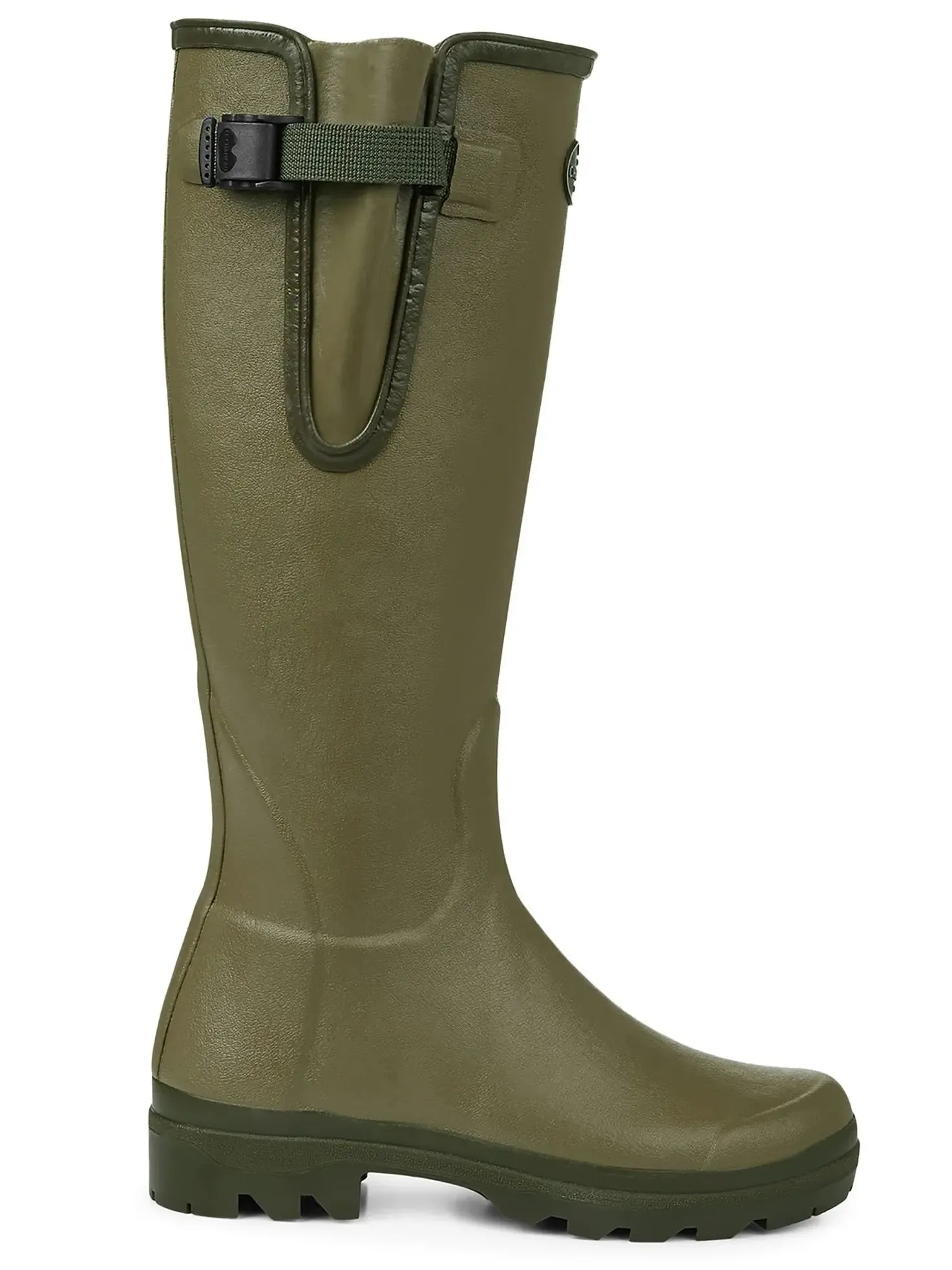 30% OFF LE CHAMEAU Vierzon Boots - Ladies Jersey Lined - Iconic Green UK 7