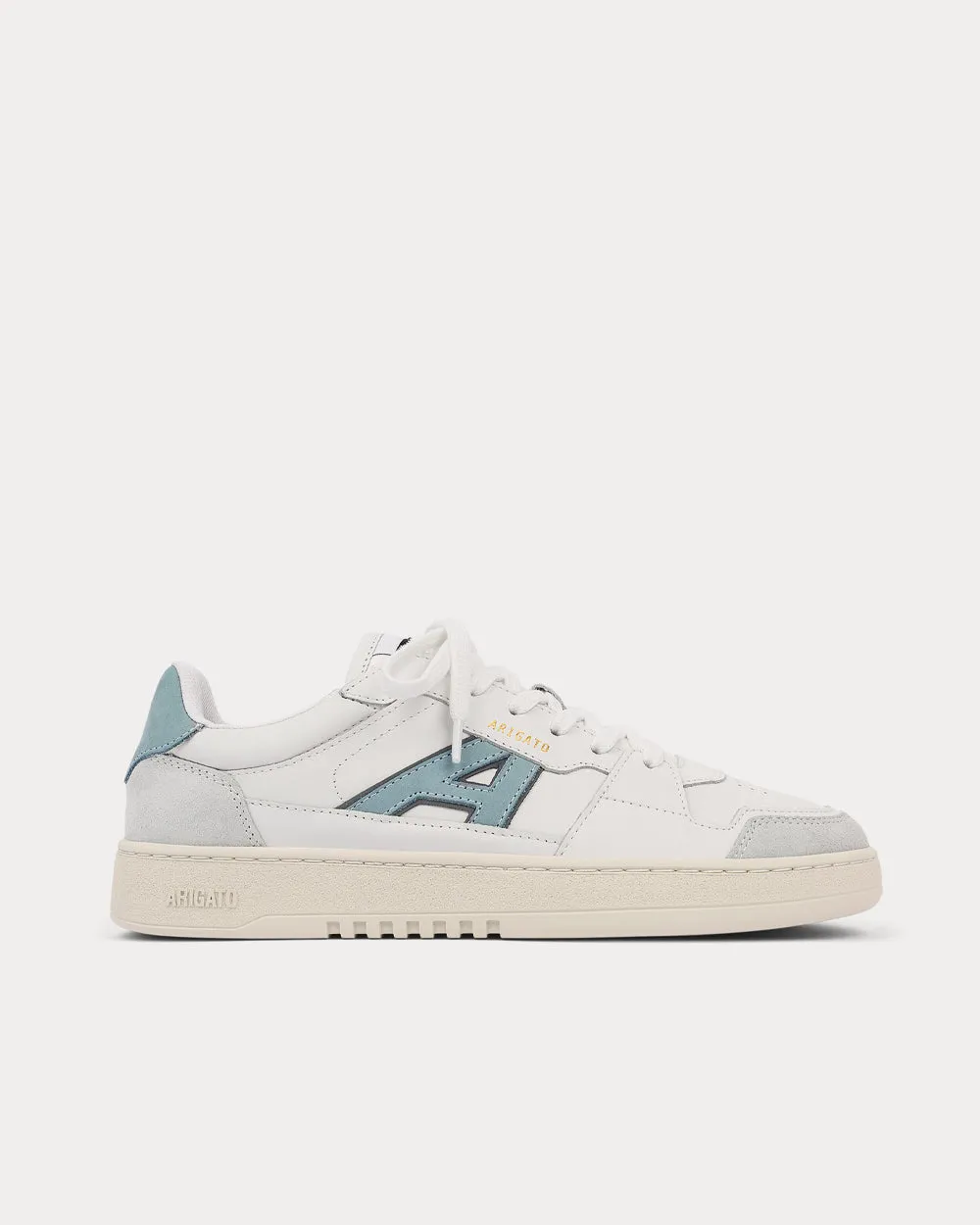 A-Dice Lo White / Dusty Blue Low Top Sneakers