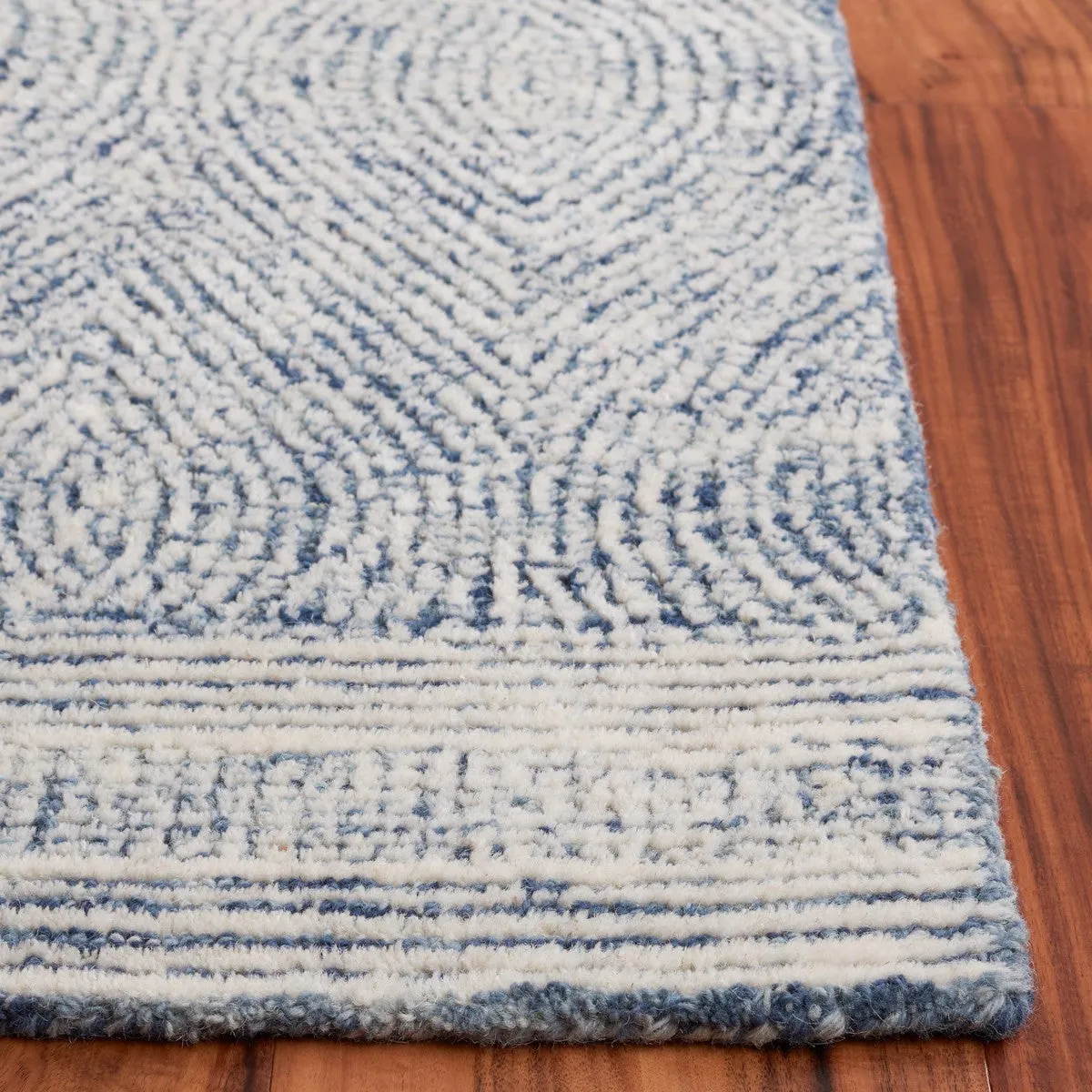 Abstract Hand Tufted Wool Rug from India – Stylish and Durable Home Decor for Any Space