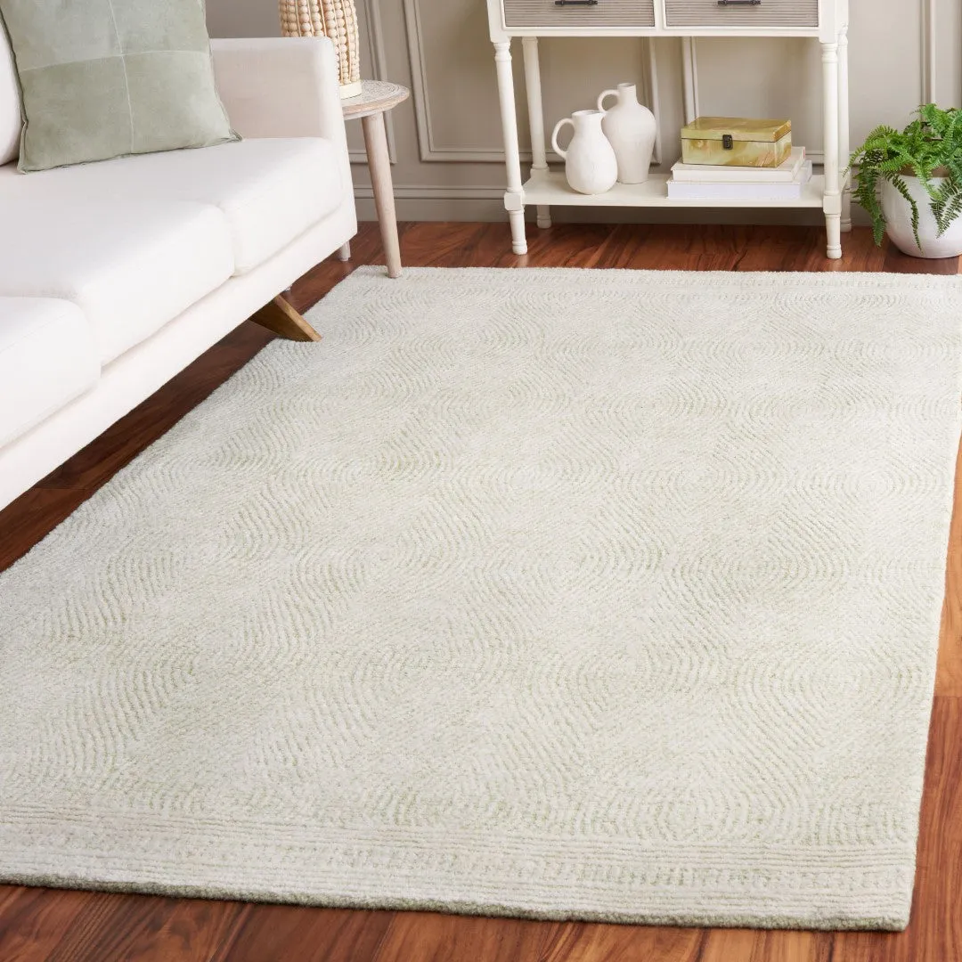 Abstract Hand Tufted Wool Rug from India – Stylish and Durable Home Decor for Any Space