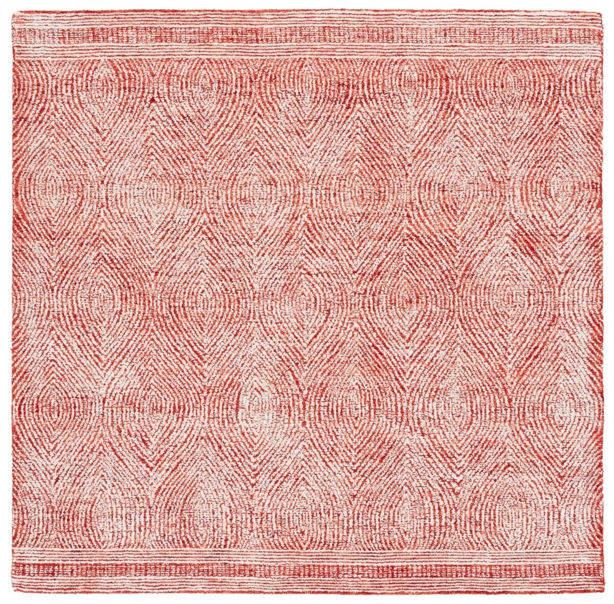 Abstract Hand Tufted Wool Rug from India – Stylish and Durable Home Decor for Any Space
