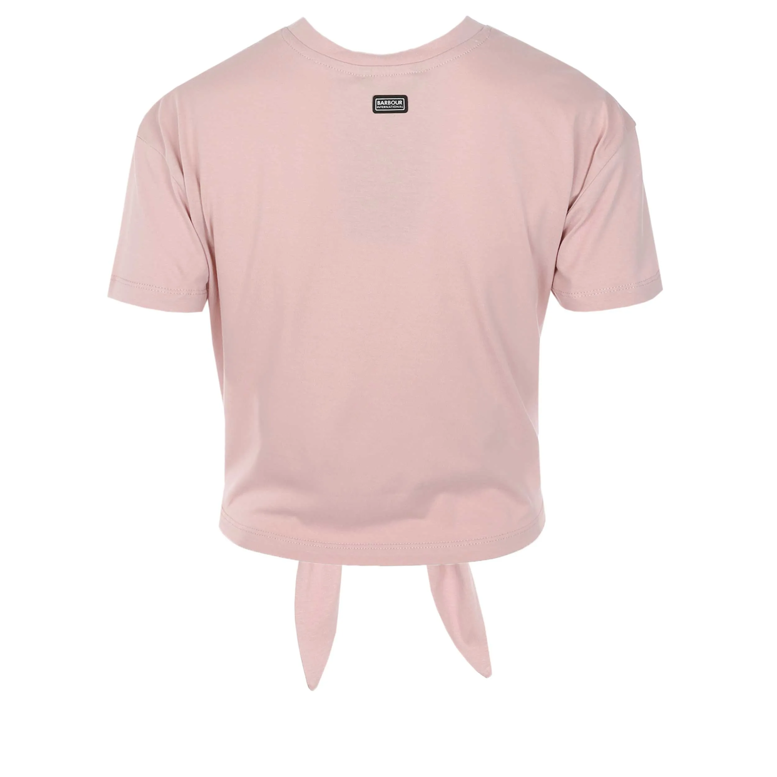 Barbour Soules Ladies T Shirt in Pale Mauve