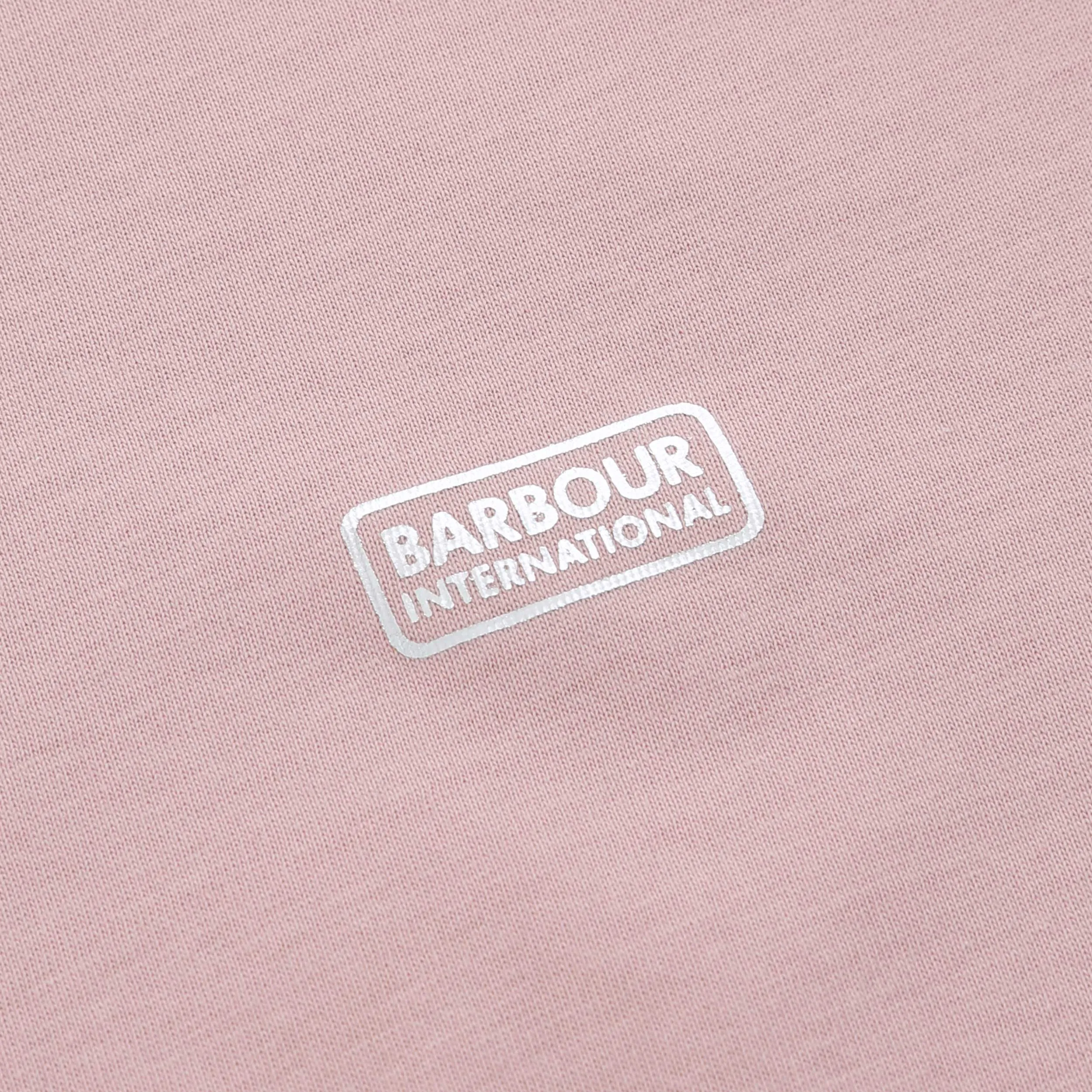 Barbour Soules Ladies T Shirt in Pale Mauve