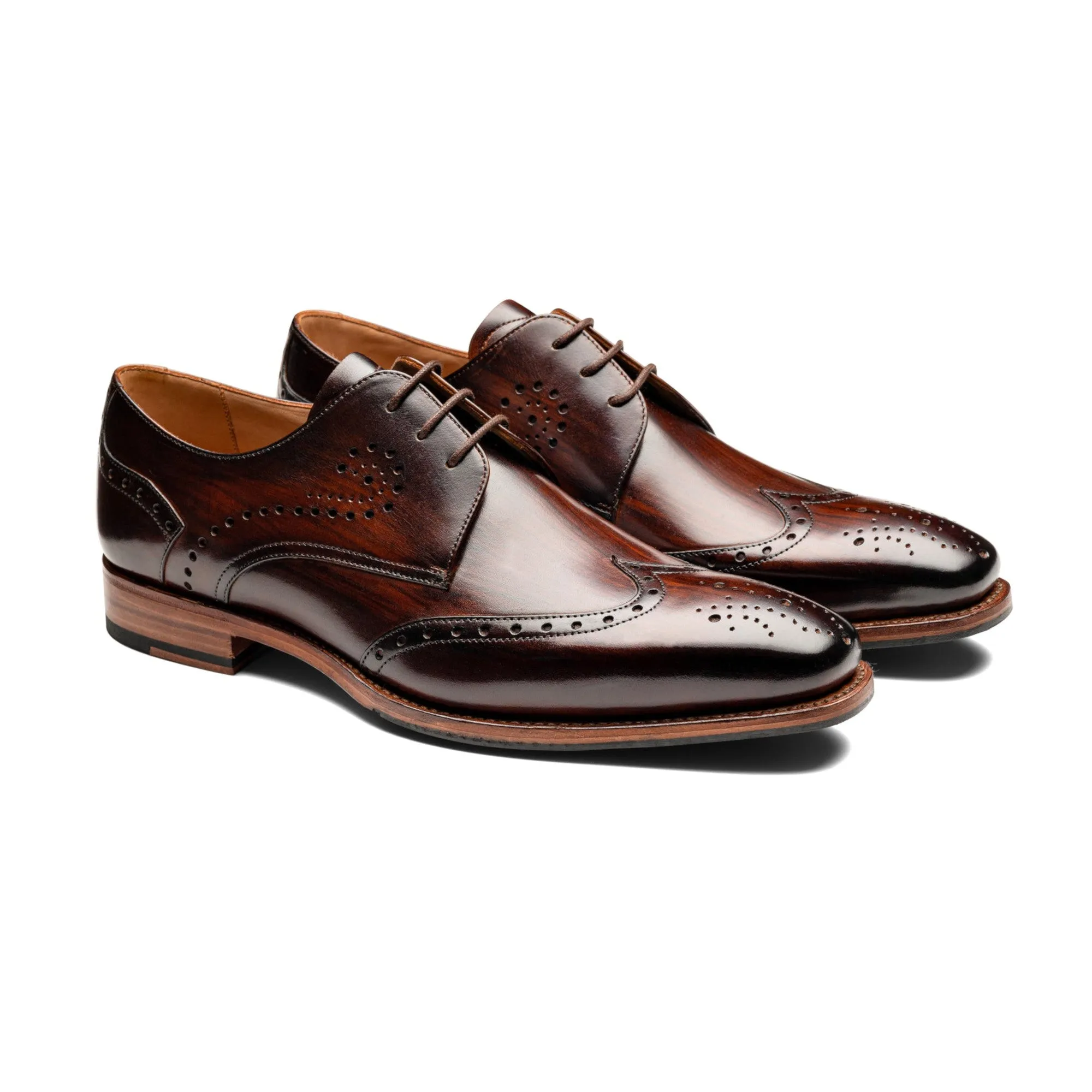 Barker George Brown Patina Shoe