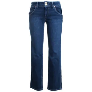 Beth Mid Rise Straight Ankle Jeans