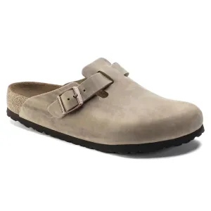 BIRKENSTOCK  Boston Oiled Leather Narrow - Tabacco