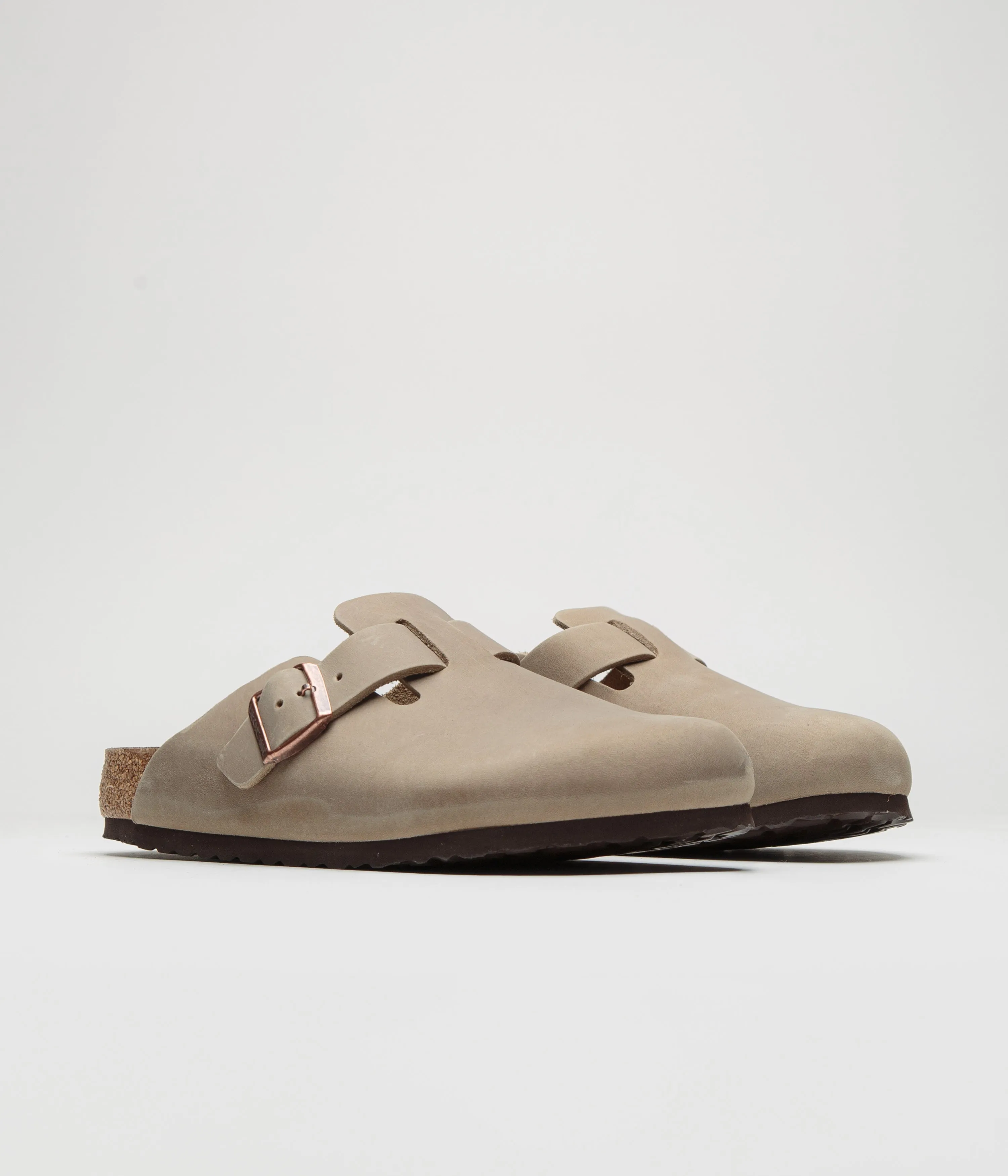Birkenstock Boston Sandals - Tobacco Brown