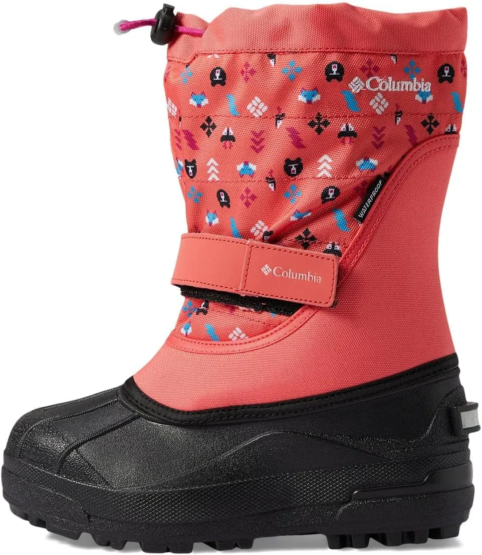 Columbia YOUTH POWDERBUG PLUS II PRINT Boot