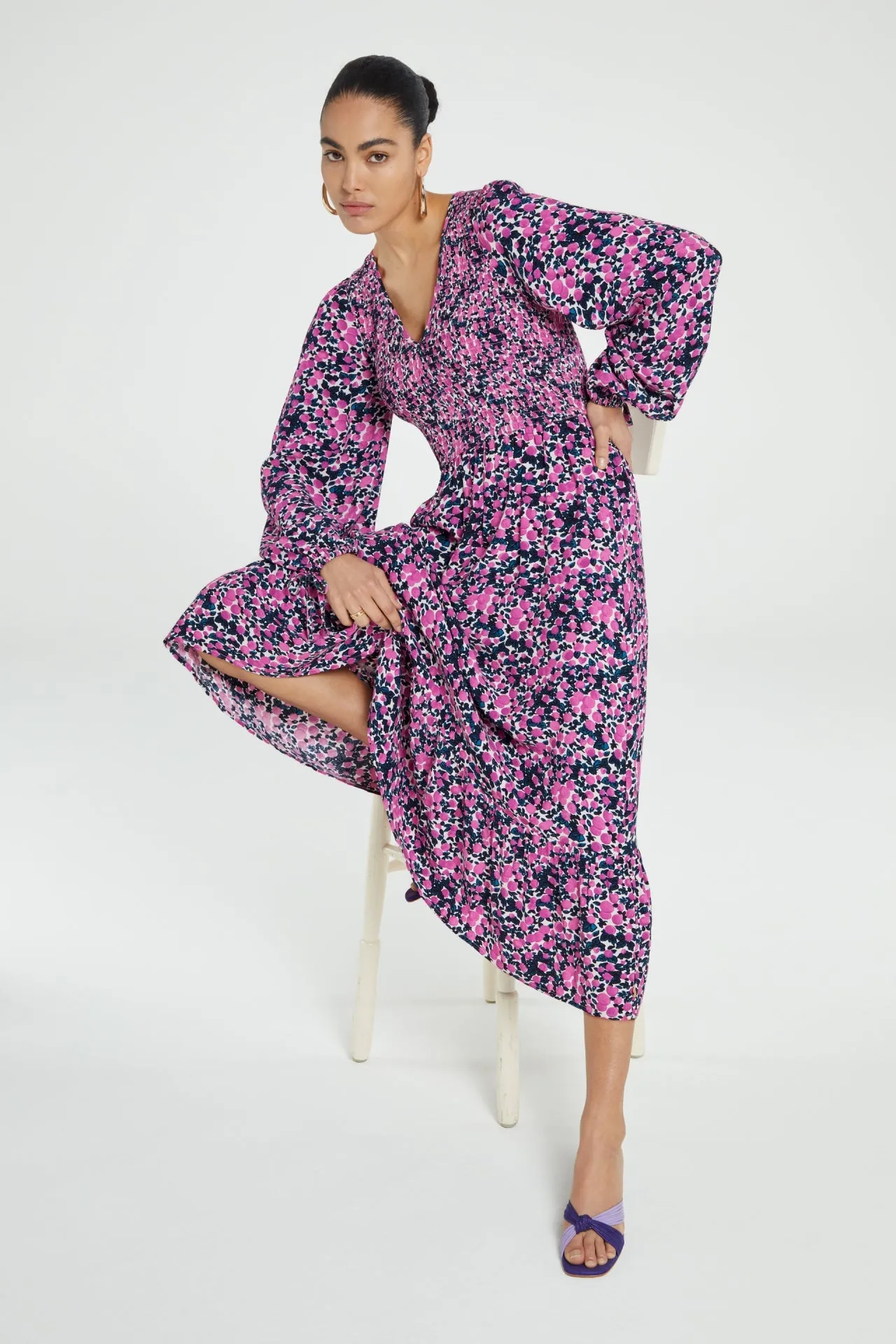 Coraline Pink Orchard Dress
