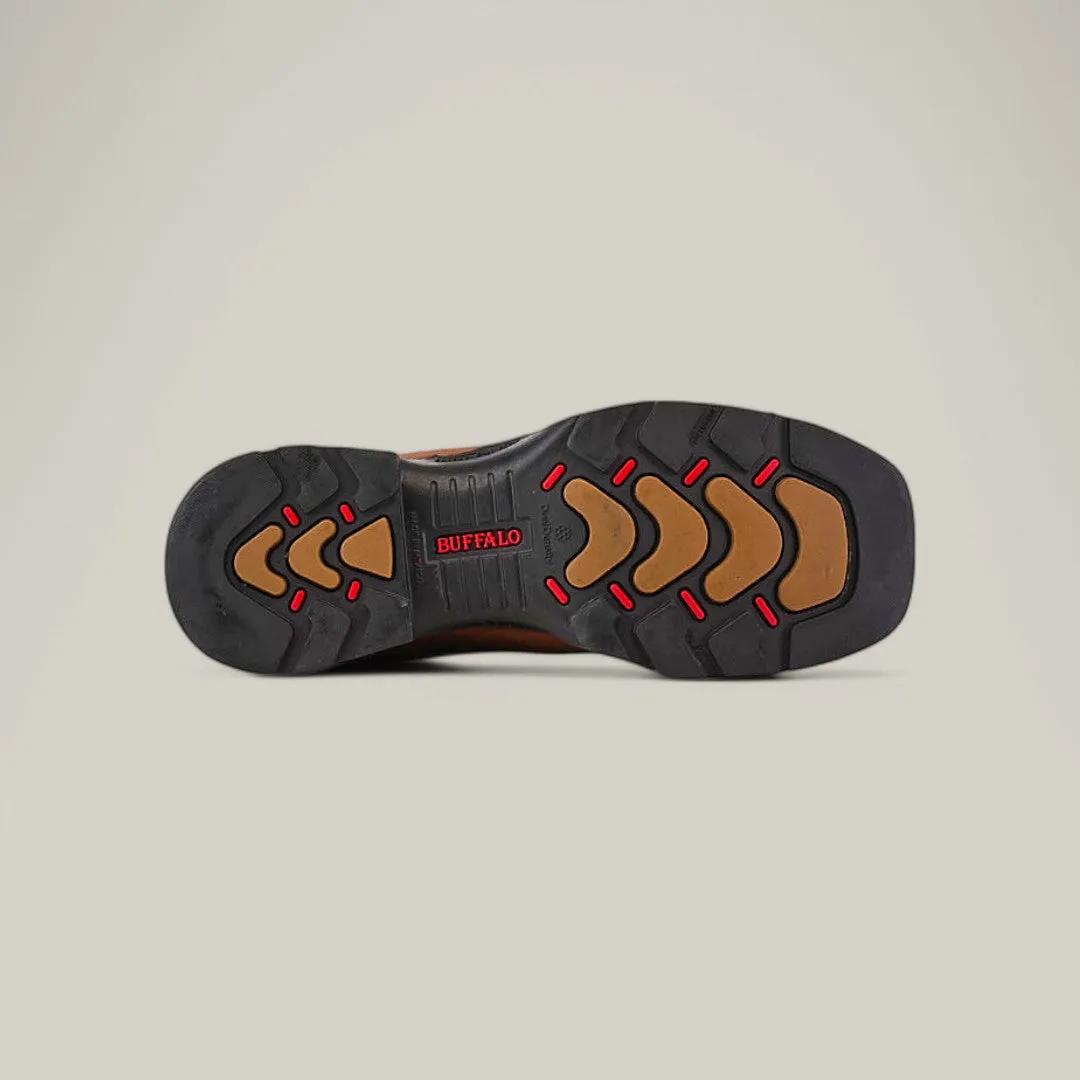 Crazy Brown Military Soft Toe - E6017
