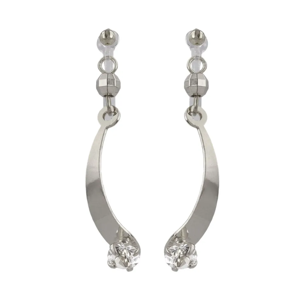 Curved Stone Stick Invisible Clip Ons