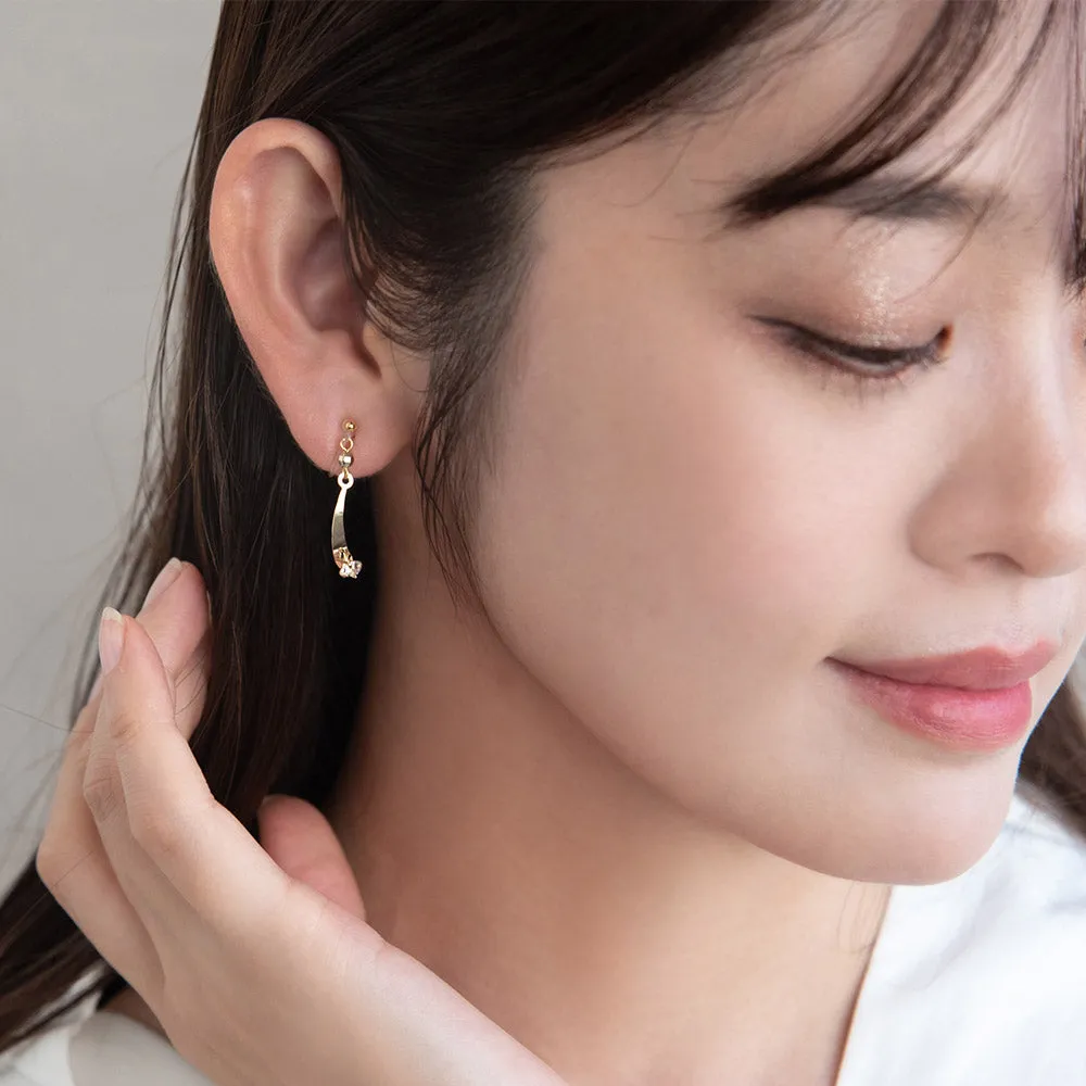 Curved Stone Stick Invisible Clip Ons