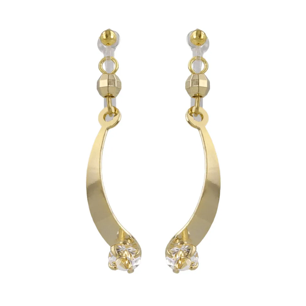 Curved Stone Stick Invisible Clip Ons