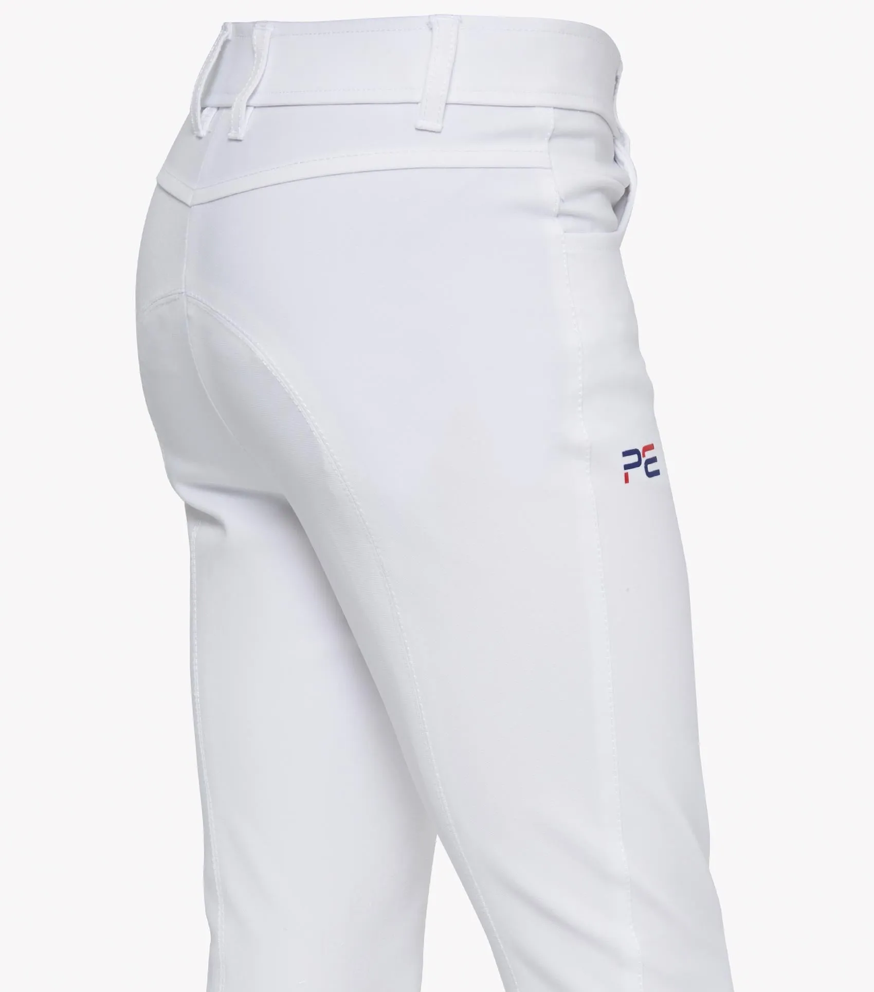Derby Boys Riding Breeches - White