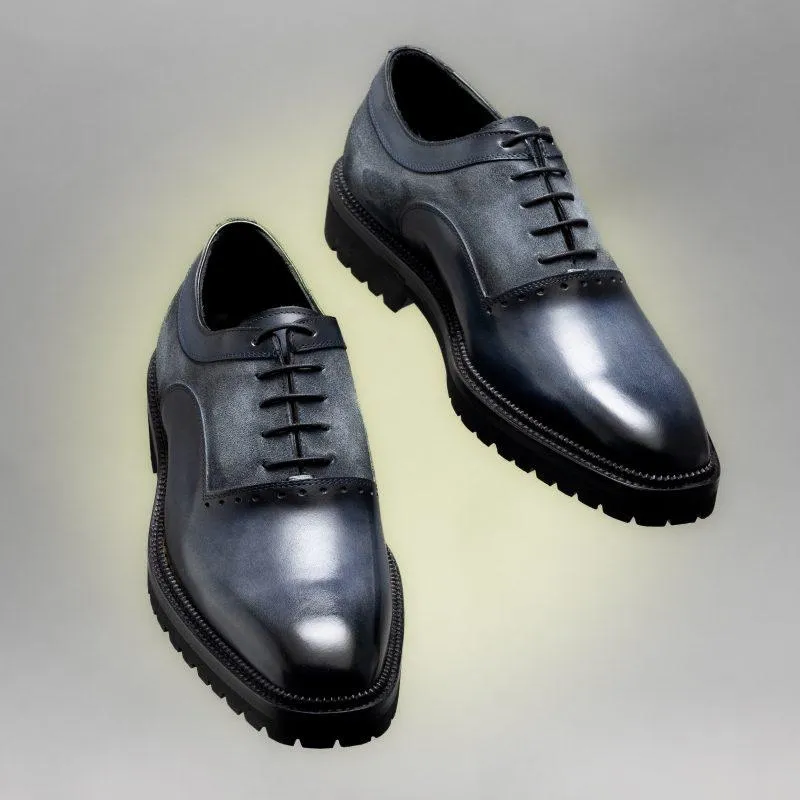 Derby Shoe with Rubber Commando Sole