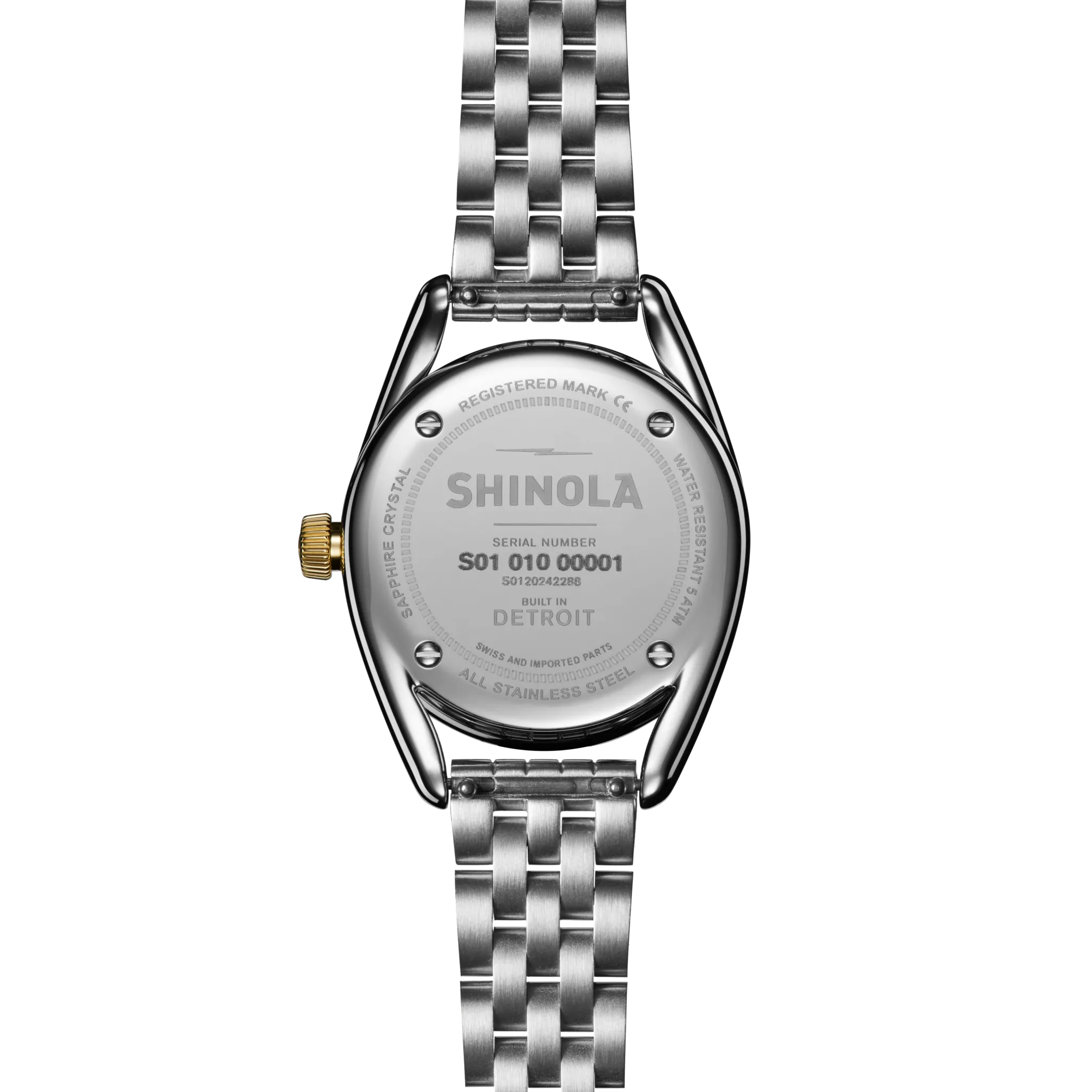 Derby Watch - Light Silver