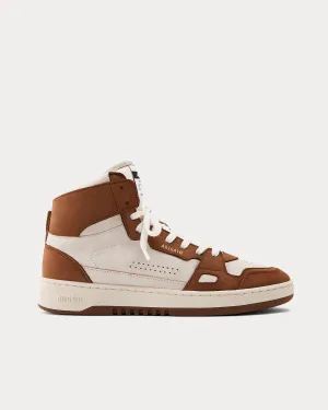 Dice Hi Beige / Brown High Top Sneakers