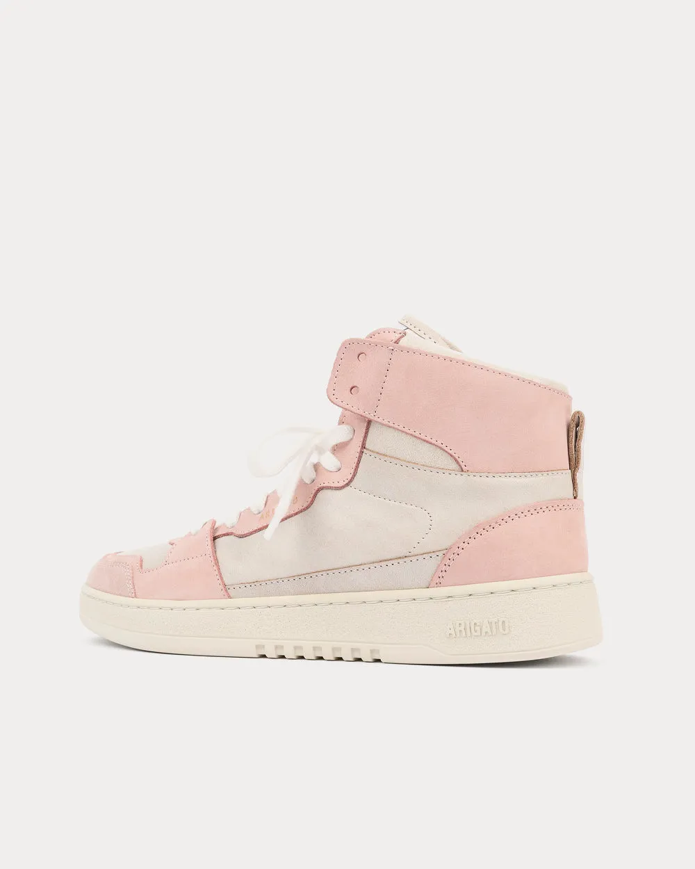 Dice Hi Pale Pink High Top Sneakers