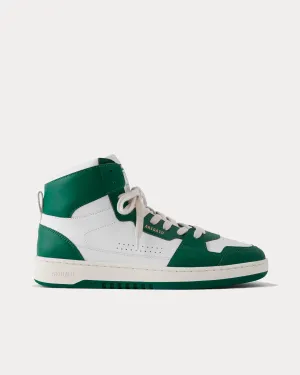 Dice Hi White / Green High Top Sneakers