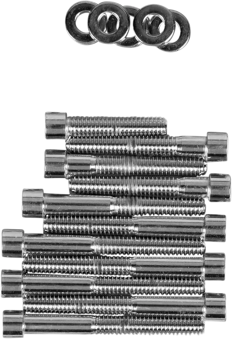 DS-190768S - DRAG SPECIALTIES Camshaft Cover Bolt Set - Polished - XL MK249S