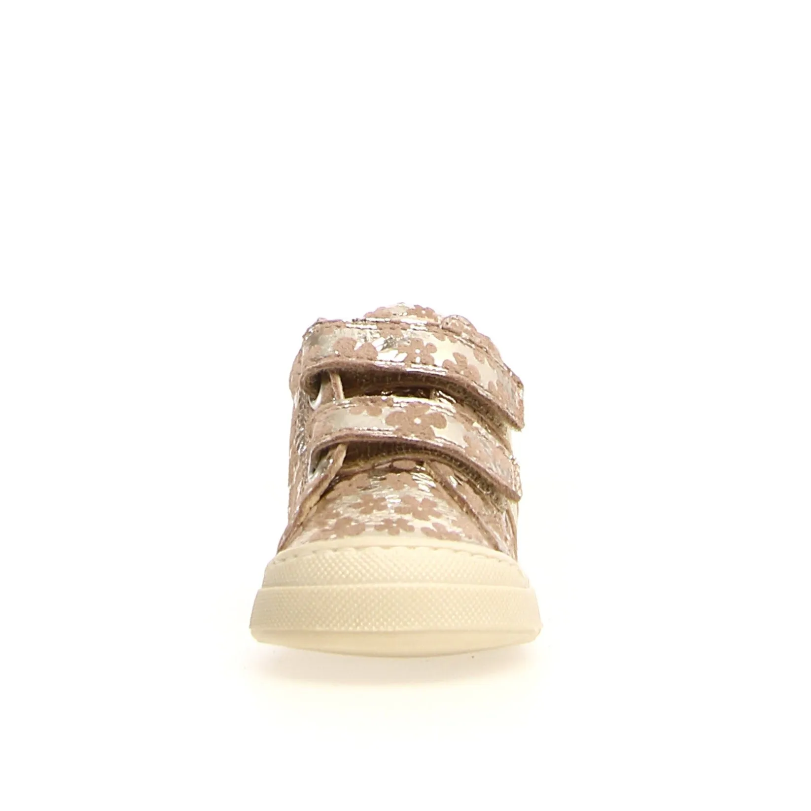 Falcotto Girl's Gazer VI Astri Met Sneakers, Platinum