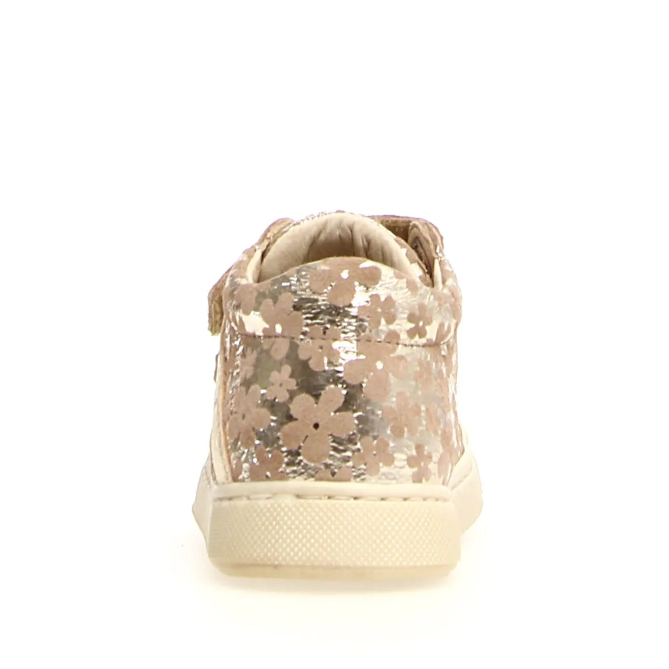 Falcotto Girl's Gazer VI Astri Met Sneakers, Platinum