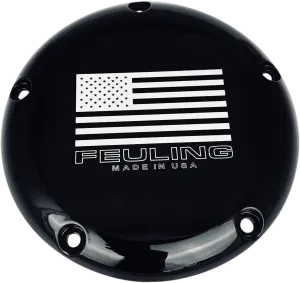 FEULING OIL PUMP CORP. American Derby Cover - Black Derby Cover