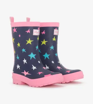 Girls Ombre Stars Matte Wellies
