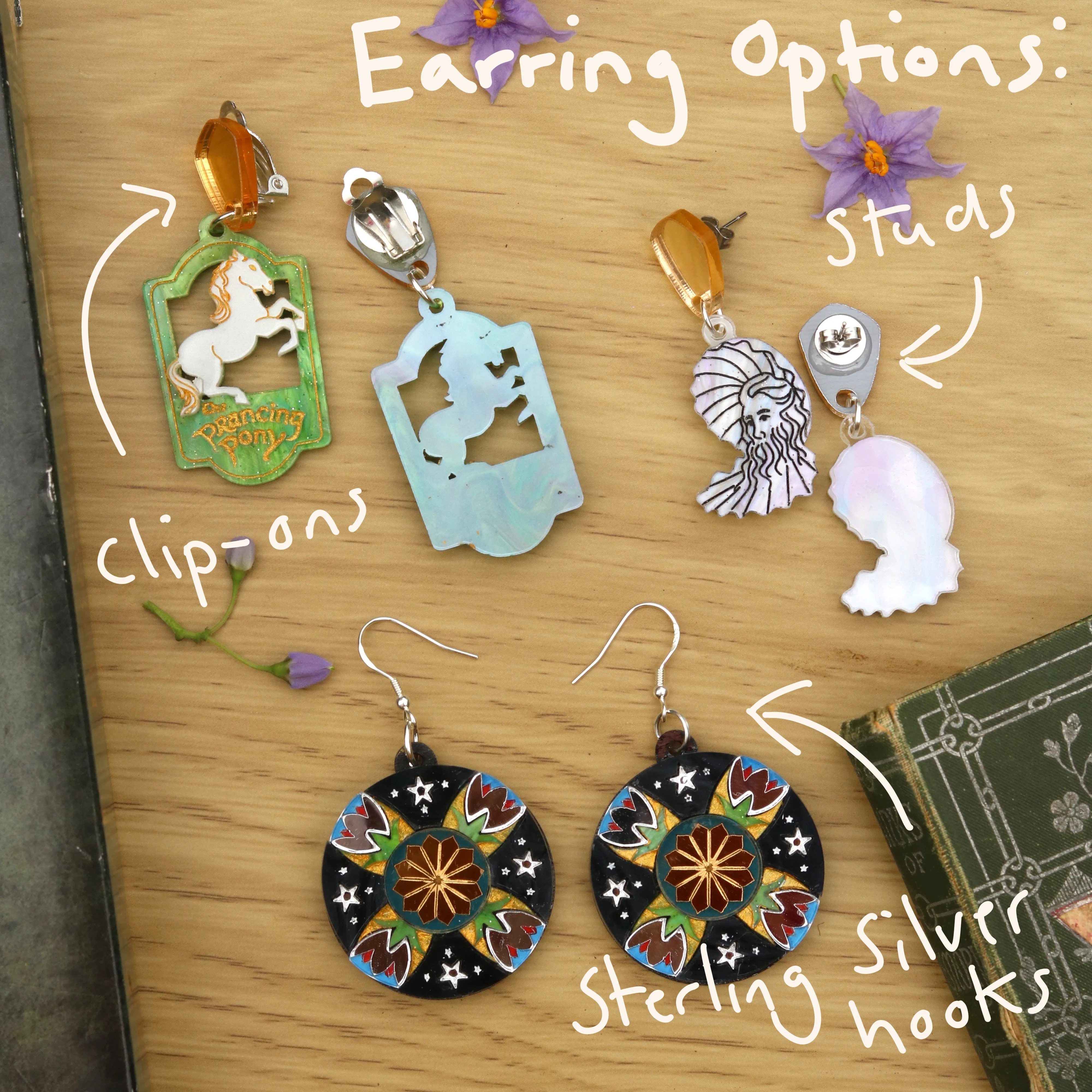Glinda Bubble Earrings