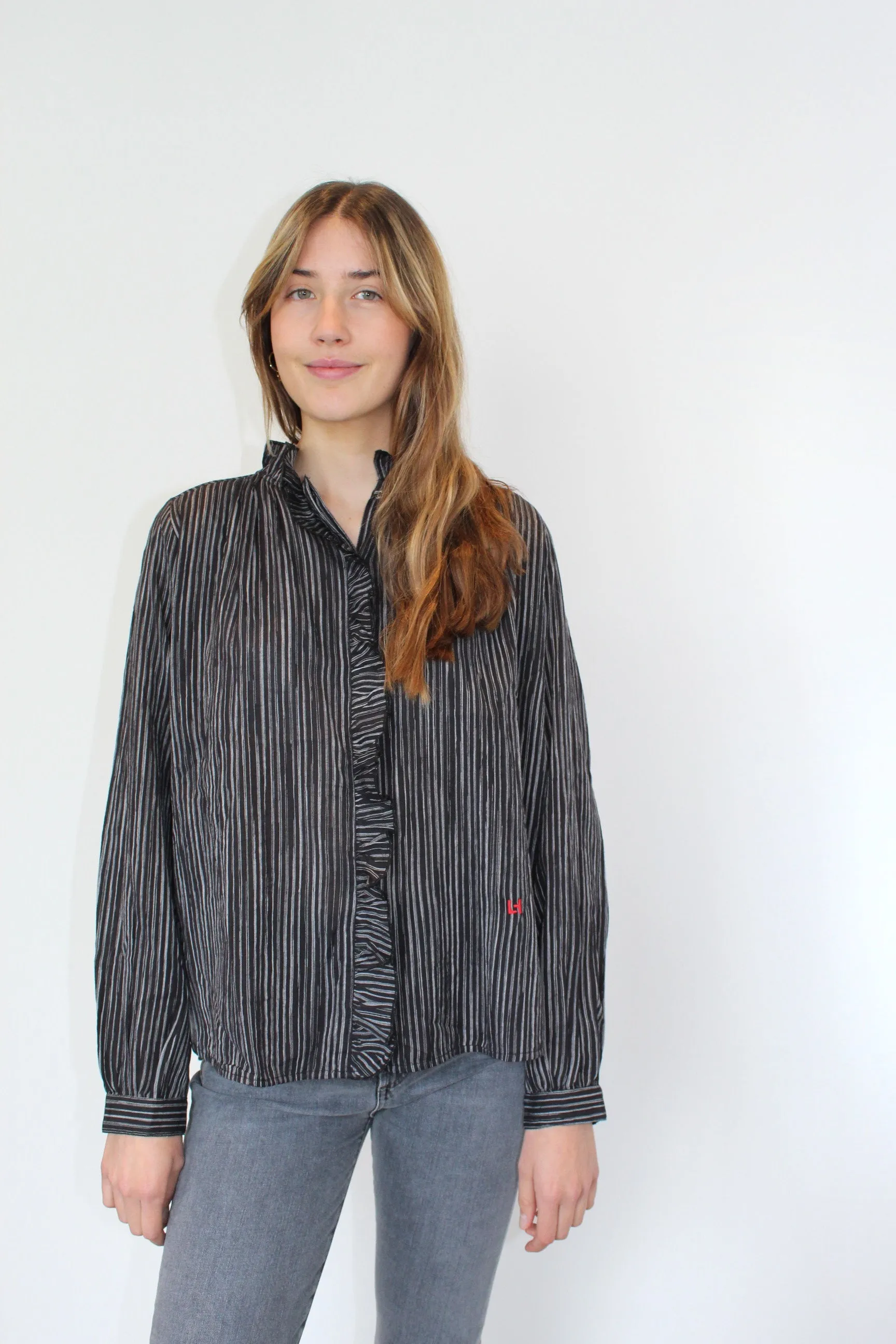 L&H Chypre Shirt in Black Iris