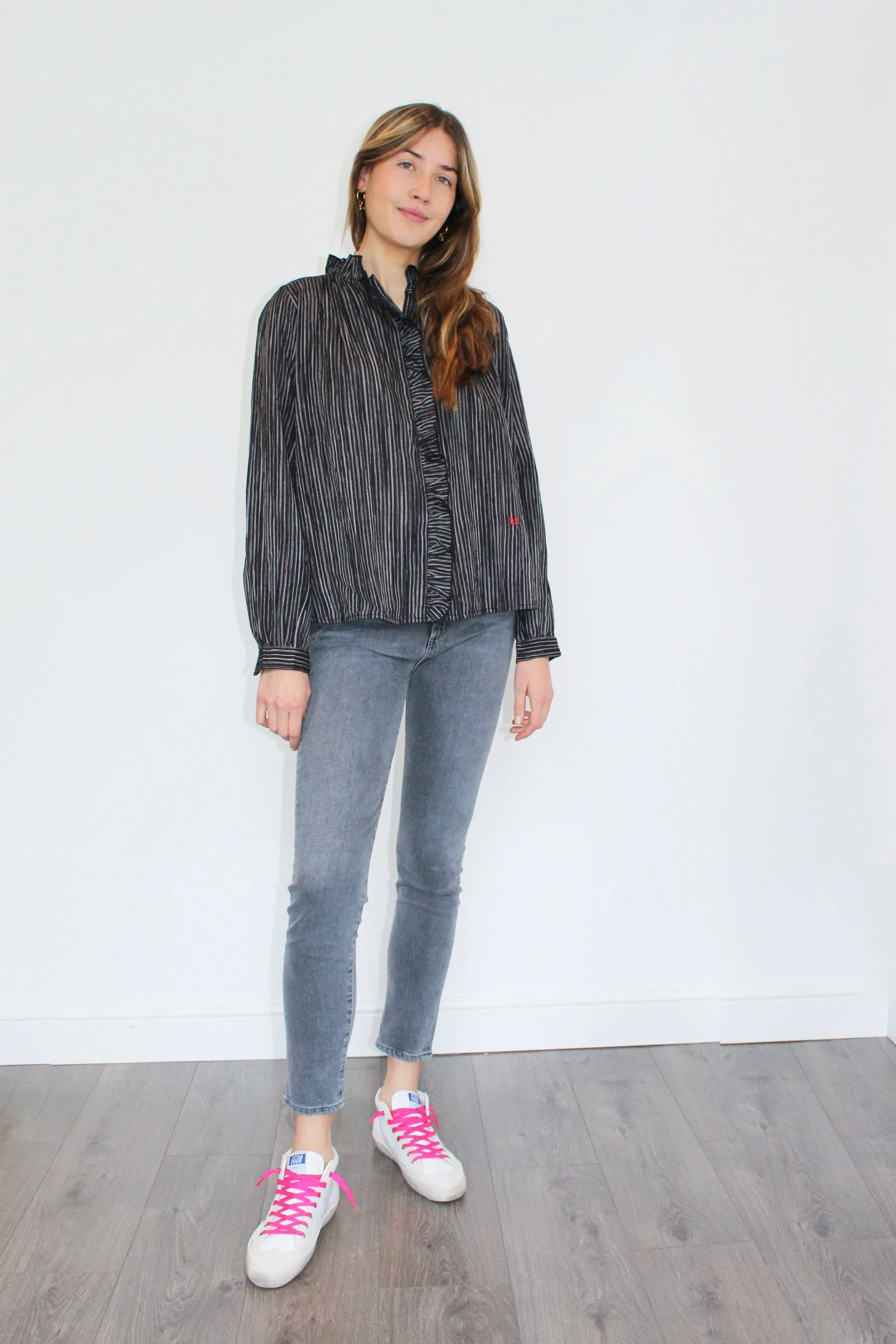 L&H Chypre Shirt in Black Iris