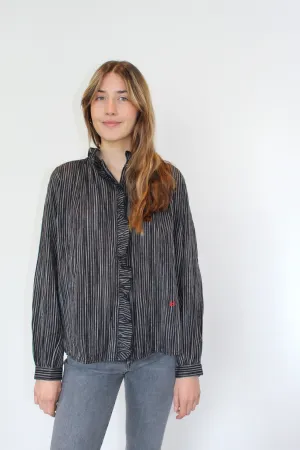 L&H Chypre Shirt in Black Iris
