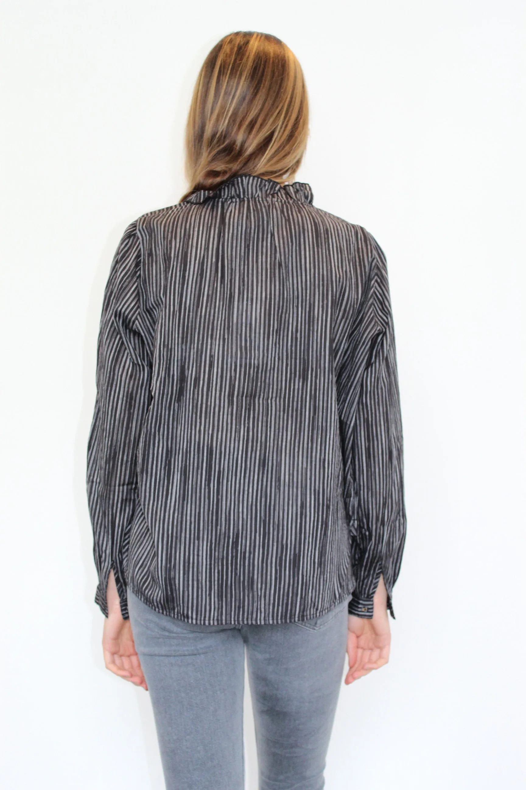 L&H Chypre Shirt in Black Iris