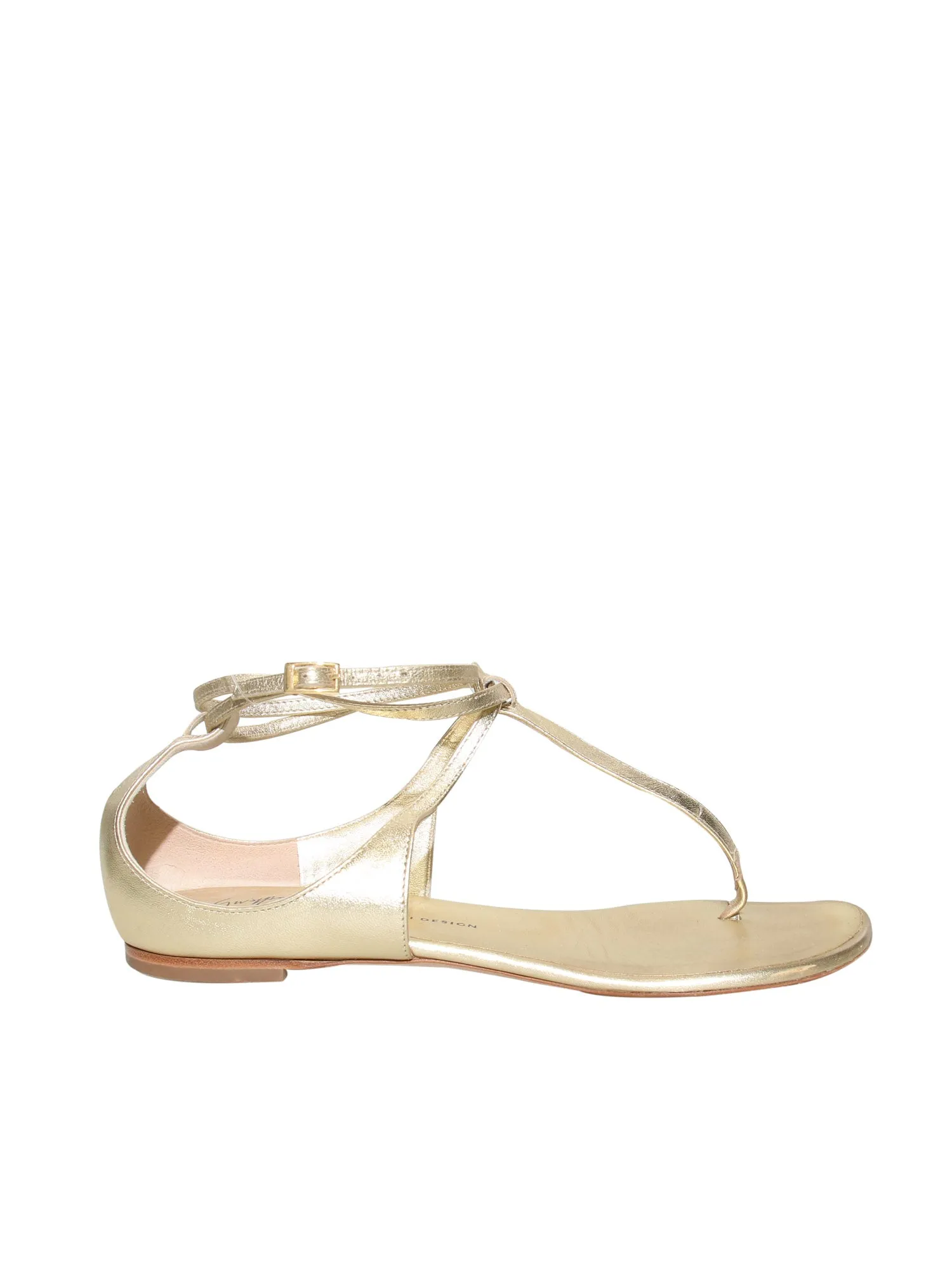 Leather Flat Sandals