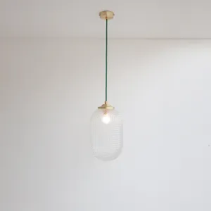 Long Diamond Glass Pendant Light