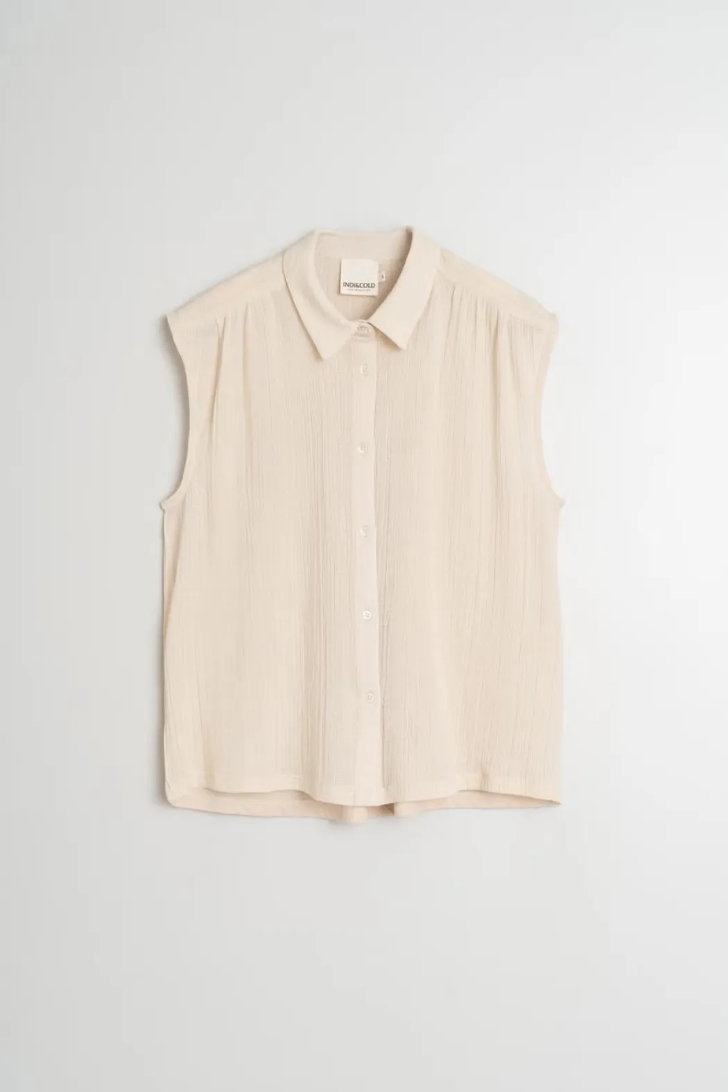 Lore Cotton Gauze Shirt | Indi & Cold