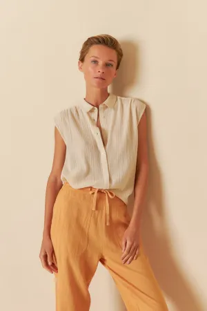 Lore Cotton Gauze Shirt | Indi & Cold
