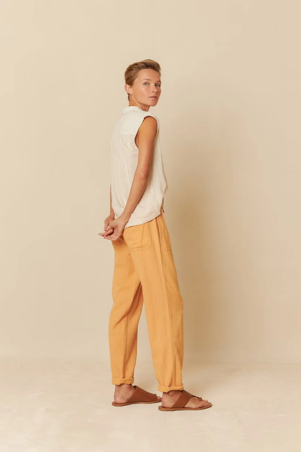 Lore Cotton Gauze Shirt | Indi & Cold
