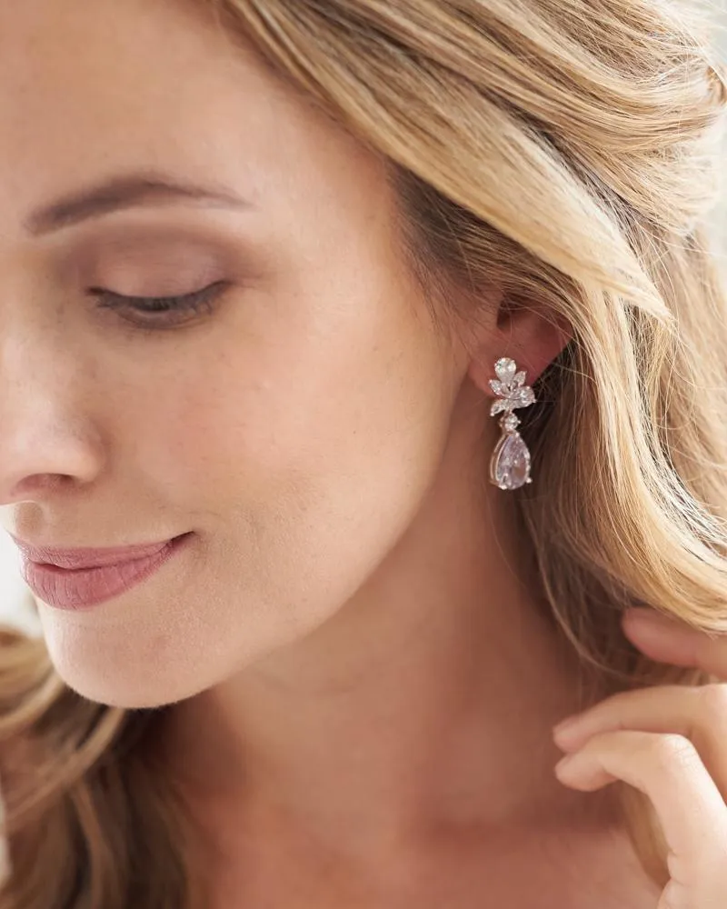 Madison CZ Dangle Earrings