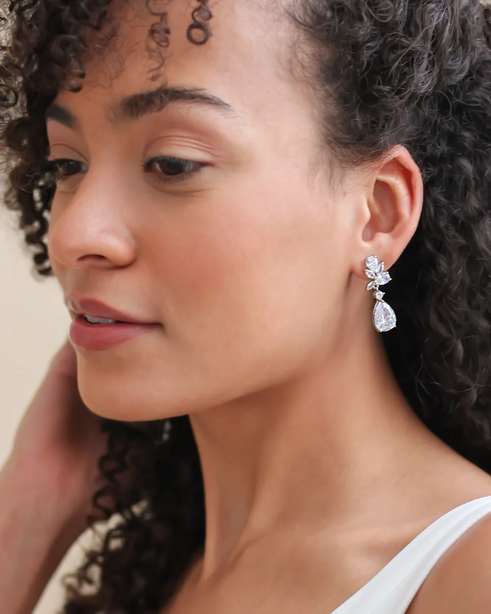 Madison CZ Dangle Earrings