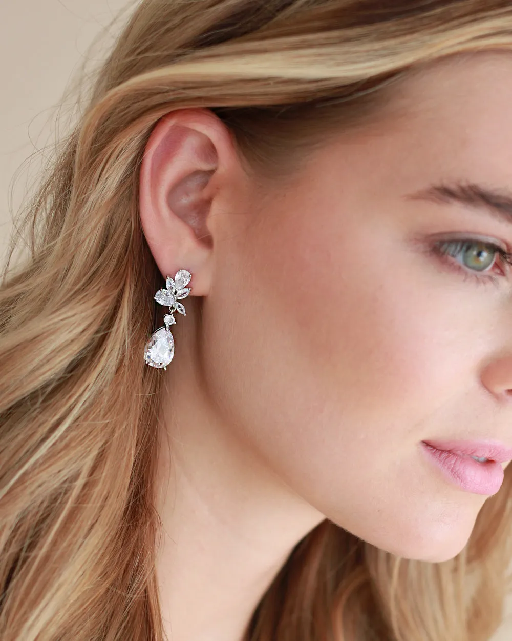 Madison CZ Dangle Earrings