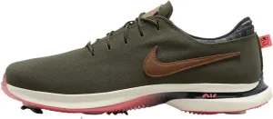 Nike Victory Tour 3 Golf Shoes (FQ8302-300, Cargo Khaki/Black/Hot Punch/Light British Tan) Size 7