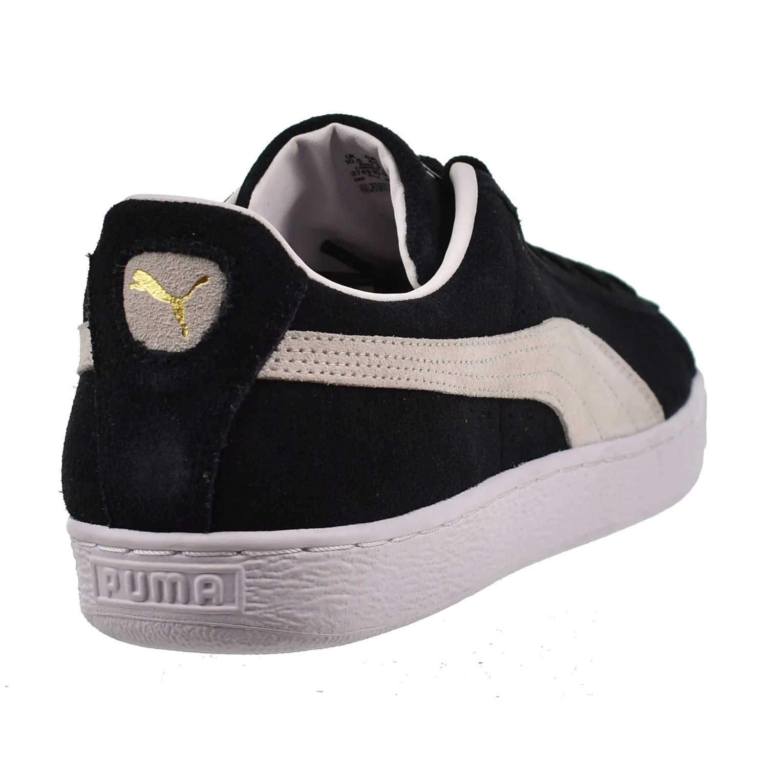 Puma Suede Classic 21 Men's Shoes Black-White