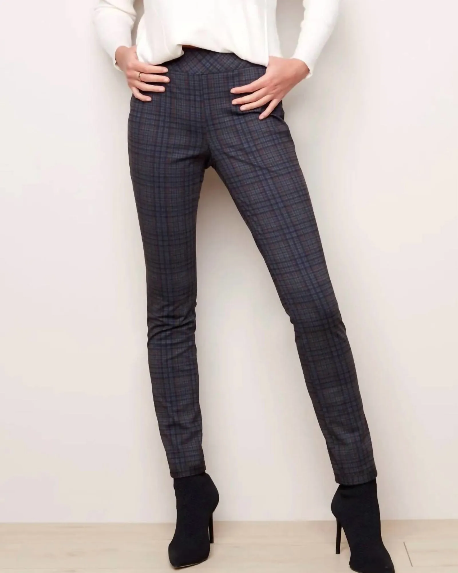 Reversible Plaid Pant In Marine/Navy | Marine/Navy